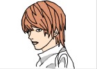 How to Draw Yagami Light