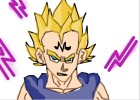 How to Draw Majin Vegeta