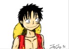 How to Draw Monkey D. Luffy