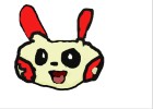 Plusle The Pokemon [Only The Face]