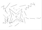 How 2 Draw a Perfect Shuriken Thats In Action