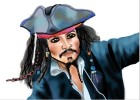 How to Draw Captain Jack Sparrow