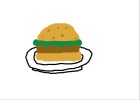 How to Draw a Hamburger