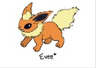 How to Draw Flareon from Pokemon