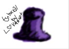 How to Paint a Purple Top Hat