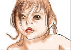 How to Draw a Baby Girl