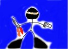 How to Draw Stickman Fighter