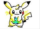 How to Draw Sparky The Pikachu!