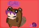 Gaz In a Beaver Suit ! from Invader Zim