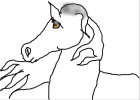 How to Draw a White Stallion