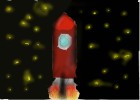 Rocket Ship (Red)