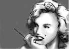 How to Draw Marilyn Monroe