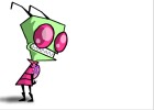 How to Draw Zim from Invader Zim