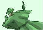How to Draw The Green Hornet