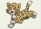 How to Draw Baby Jaguar from Go Diego Go