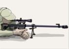 How to Draw a Sniper Rifle