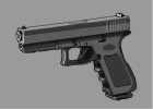 How to Draw a Glock 17 9Mm Hand Gun