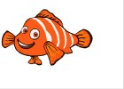 How to Draw Nemo from Finding Nemo