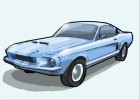 How to Draw a 67 Ford Shelby Mustang Gt 500