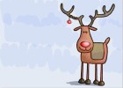 How to Draw Rudolph The Red Nosed Reindeer