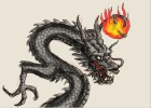 How to Draw a Black Japanese Dragon