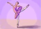 How to Draw a Ballerina Dancer