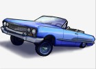 How to Draw a Lowrider Car