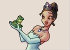 How to Draw Princess Tiana from The Princess And The Frog