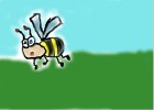 How to Draw a Silly Bee?
