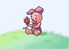 How to Draw Baby Piglet