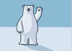 How to Draw a Cartoon Polar Bear