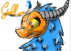 How to Draw a Gallion Face, from Neopets