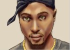 How to Draw Tupac Shakur