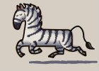 How to Draw a Cartoon Zebra