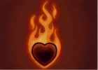 How to Draw a Burning Heart