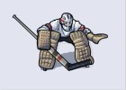 How to Draw a Hockey Goalie