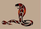 How to Draw Tribal Cobra Art