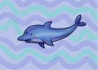 How to Draw a Cartoon Dolphin