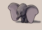 How to Draw Dumbo The Elephant