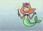 How to Draw a Mermaid Step by Step