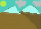 How to Draw: Snowy Mountains