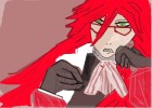 How to Draw Grell from Black Butler