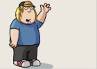 How to Draw Chris Griffin from The Family Guy