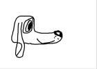 How to Draw a Beagle Head