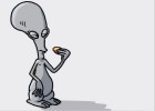 How to Draw Roger The Alien from American Dad