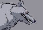 How to Draw The Wolf God from Princess Mononoke