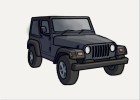 How to Draw a Jeep Wrangler