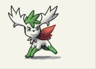 How to Draw Shaymin Sky Form from Pokemon