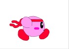 How Todraw Fighter Kirby Running