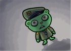 How to Draw Flippy from Happy Tree Friends